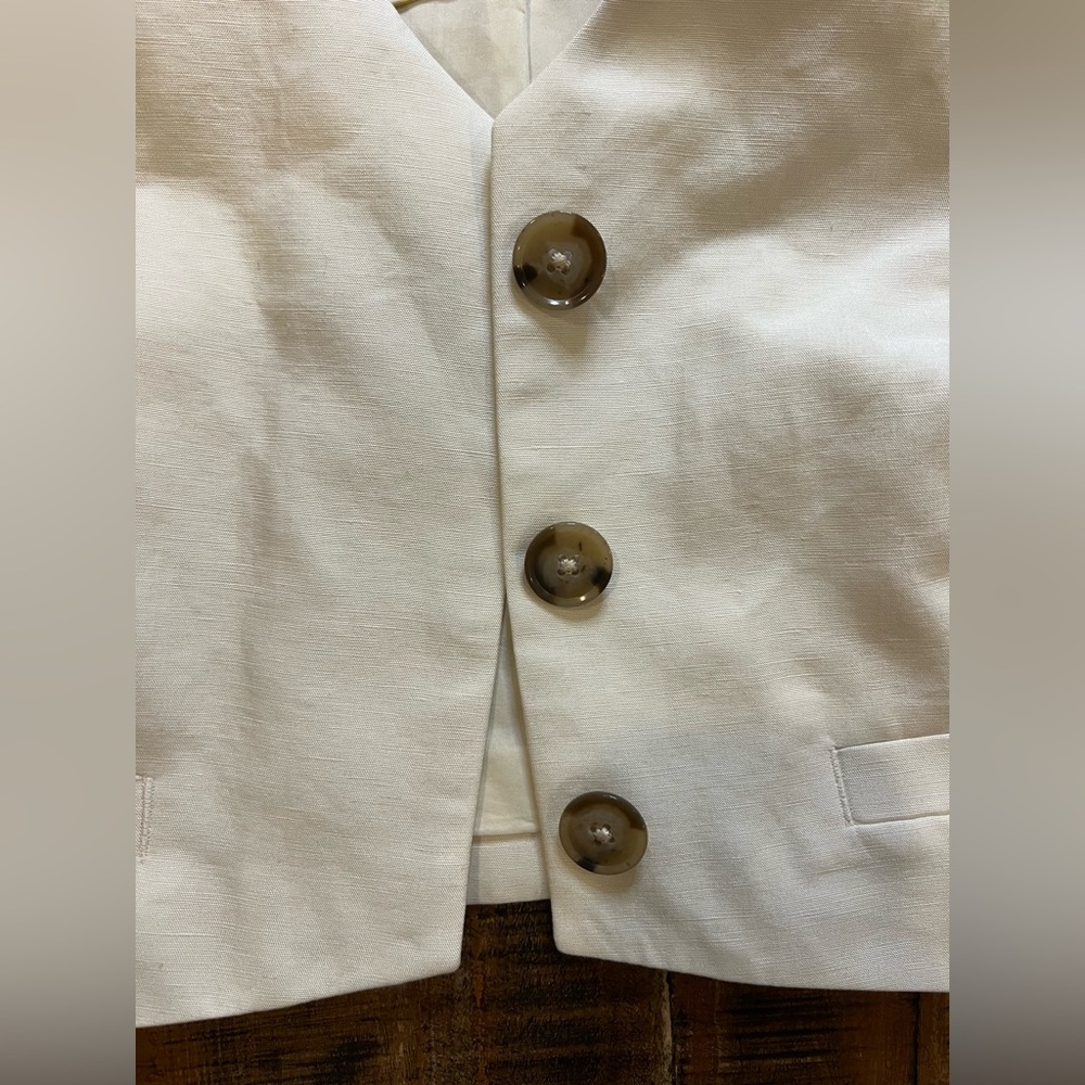 Vest  linen cream Banana Republic - Picture 3 of 9